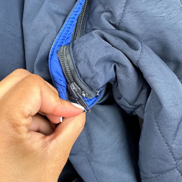 VTG 90s Bad Guys Jacket Special Effects Thrill Seekers Snowboard Mens Large - Picture 9 of 13